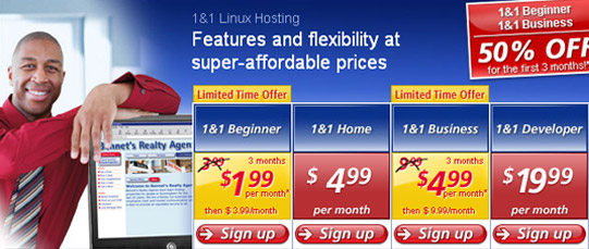 50% Off web hosting