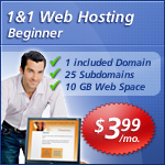1 and 1 hosting